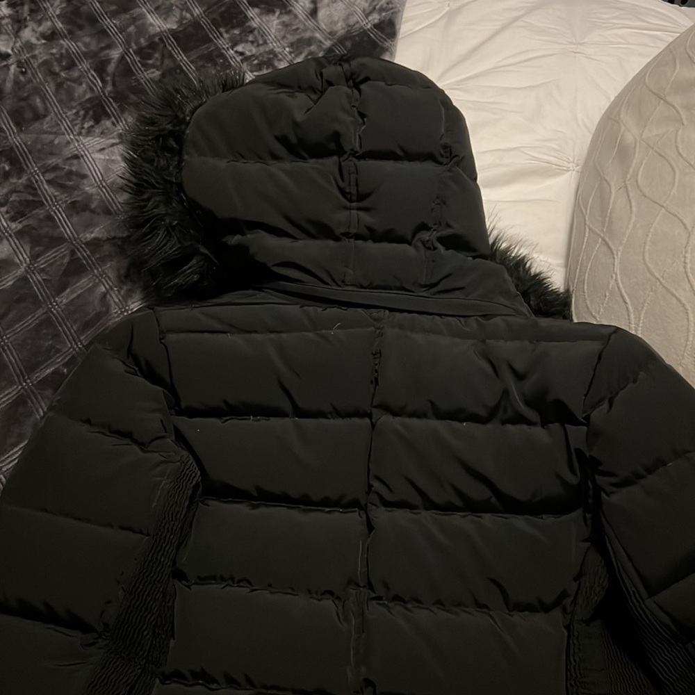 Express Long Puff Jacket Small - image 6